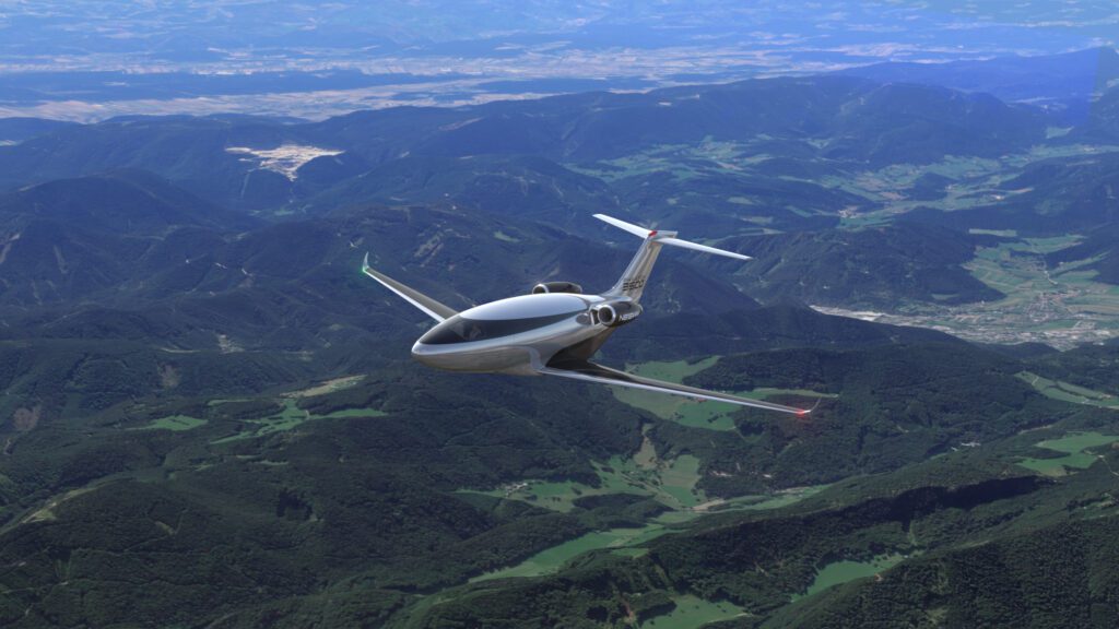 World's newest luxury jet will use futuristic 'super natural